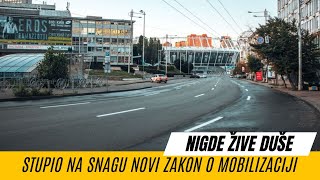 Novi zakon o mobilizaciji stupio na snagu - puste ulice ukrajinskih gradova