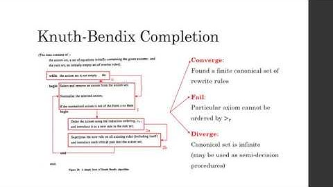 Knuth-Bendix Completion Part 5: KBC Algorithm