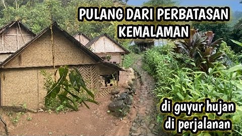 ESTIMASI PERJALANAN DARI TERMINAL CIBOLEGER SAMPAI JEMBATAN BAMBU KAMPUNG GAJEBOH