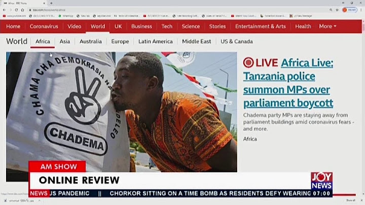 Major Markets in Obuasi to be closed down - AM Online on JoyNews (8-5-20)