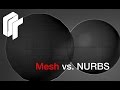 Mesh vs  NURBS