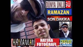 hayranları ünlü manken dünya ünlüsü Ramazan ile birlikte hatıra fotoğrafı çekildi son dakika haber.