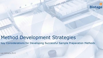 Method Development Strategies