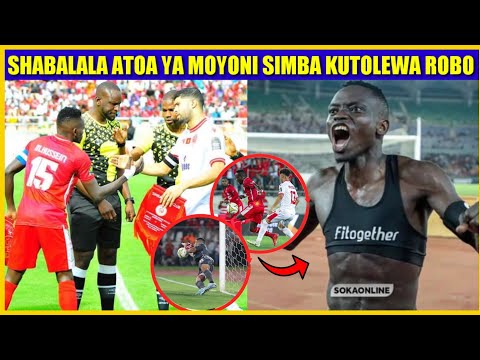 BEKI WA SIMBA SHABALALA ATOA YA MOYONI SIMBA KUTOLEWA ROBO NA WYDAD