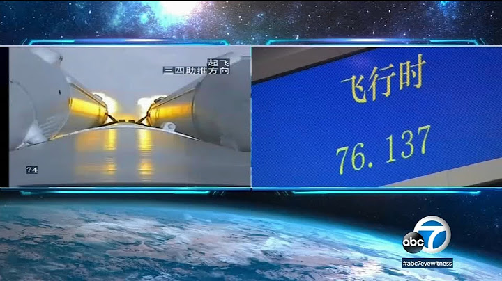 Debris from out-of-control Chinese rocket expected to crash into Earth this weekend | ABC7