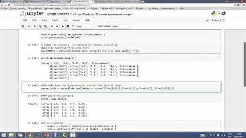 super power - doing k-means clustering using Spark ML library