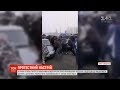 Протестувальники перекрили під'їзди до медичного центру, де мають розмістити евакуйованих з Китаю