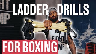 15 MINUTE SPEED & AGILITY LADDER WORKOUT | Boxing Footwork | Follow- Along