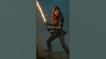 Star Wars Inspired AI Generated Rogue Jedi  Using ChatGPT and Kling AI