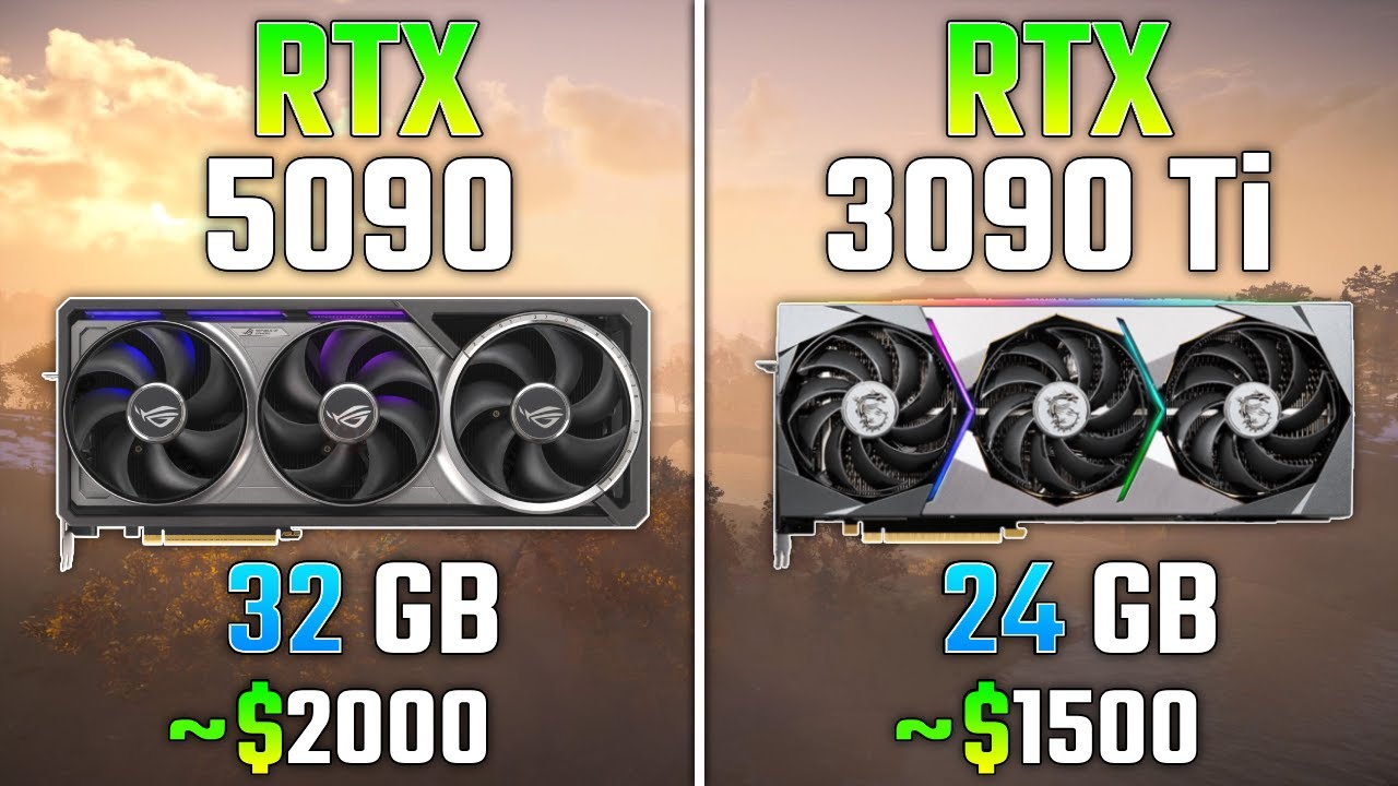 RTX 5090 vs RTX 3090 Ti | Test in 7 Games