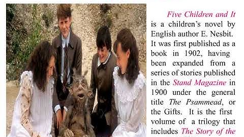 Five Children and It novel by Nesbit _Children