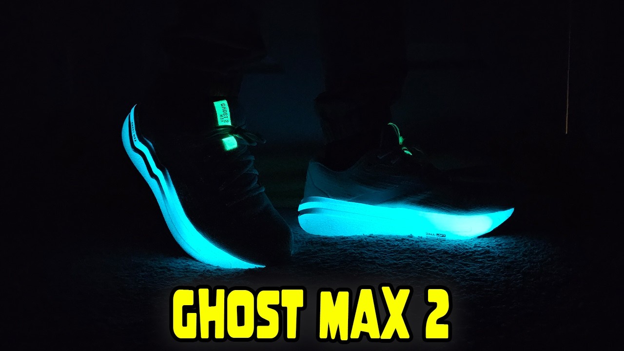 Brooks Ghost Max 2 HoneyDew / Glow in the Dark On Feet Review