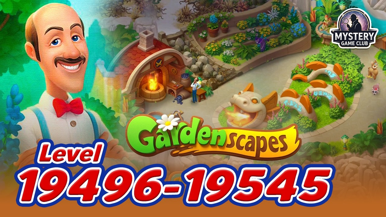 GARDENSCAPES 2026 Level 19496 -19545 - YouTube