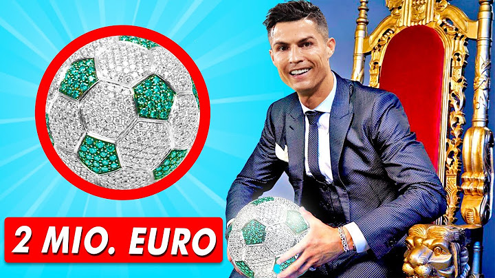 10 Verrückte Dinge, für die RONALDO sein Geld ausgibt