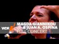 Magda giannikou  juan a ospina feat by wdr big band  pure sounds  concert complet