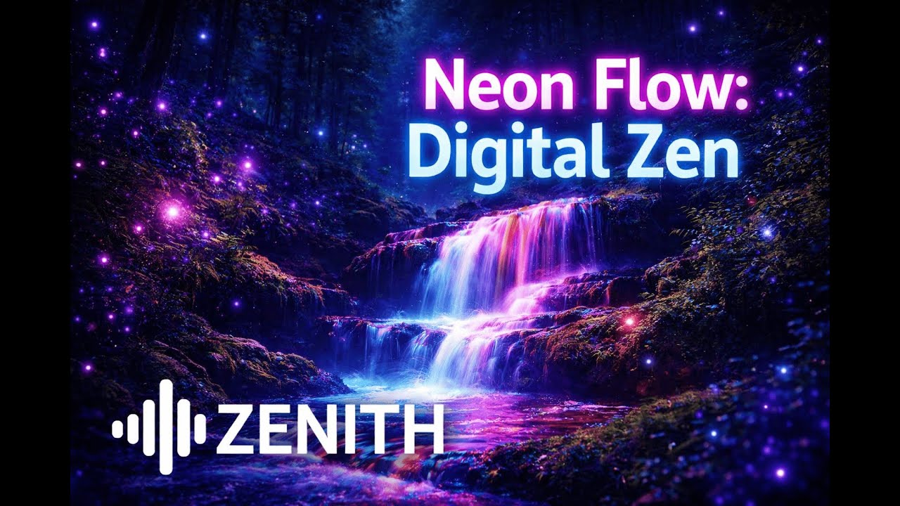 Neon Flow Digital Zen #zenithmusic #zenith #relax #relaxingmusic #zenmusic #studymusic