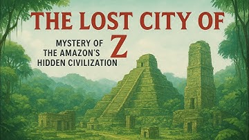 The Lost City of Z – Mystery of the Amazon’s Hidden Civilization #unsolvedsecrets #unsolvedsecrets 