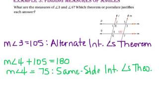 3-2: Properties of Parallel Lines