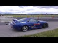 Toyota Supra Drifting Bråvalla Meet Of The Month #4