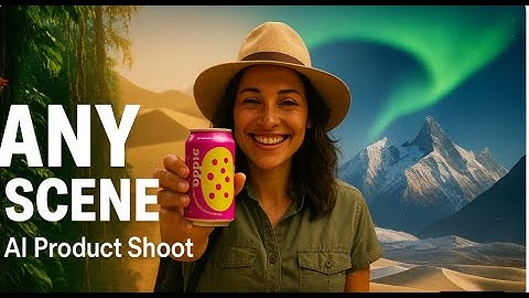 Integrate Your Product Into Any Scene — AI Product Commercial (Infinite Possibilities)