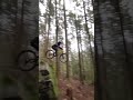 Big rock drop mountain bike