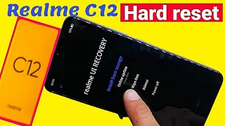 طريقة فورمات ريلمي Realme C12 Hard Reset screenshot 1