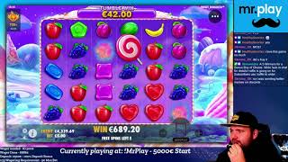 600X Bonus on Sweet Bonanza Slot Game at Mr Play Casino | EkstraPoint screenshot 5