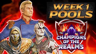 Champions of The Realms S3 - MK1 Qualifier Week 1 - Tournament Matches