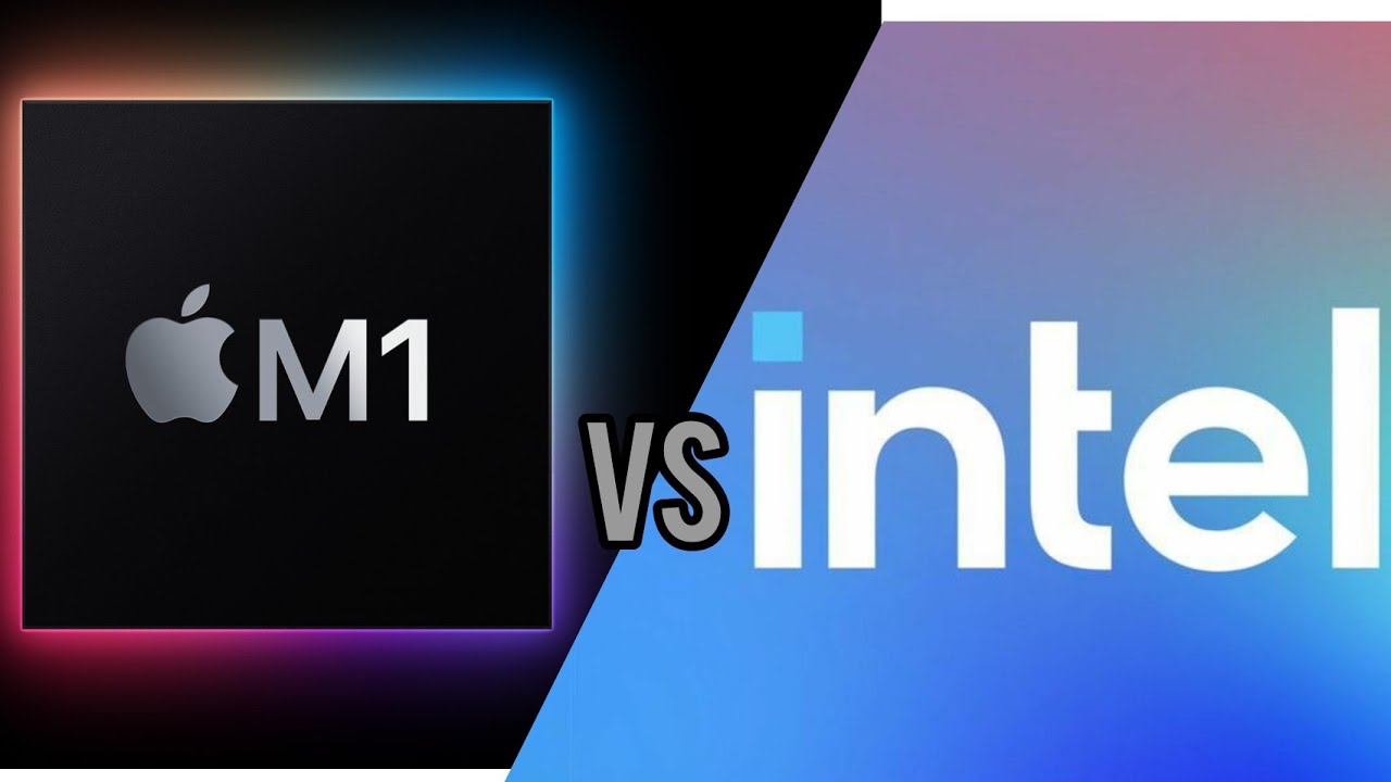 Intel vs Apple m1 | i9 vs m #apple #intel - YouTube
