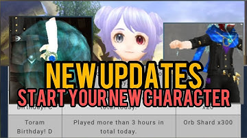New Character Creation Update + New 6th Anniv Weapons | Toram Online