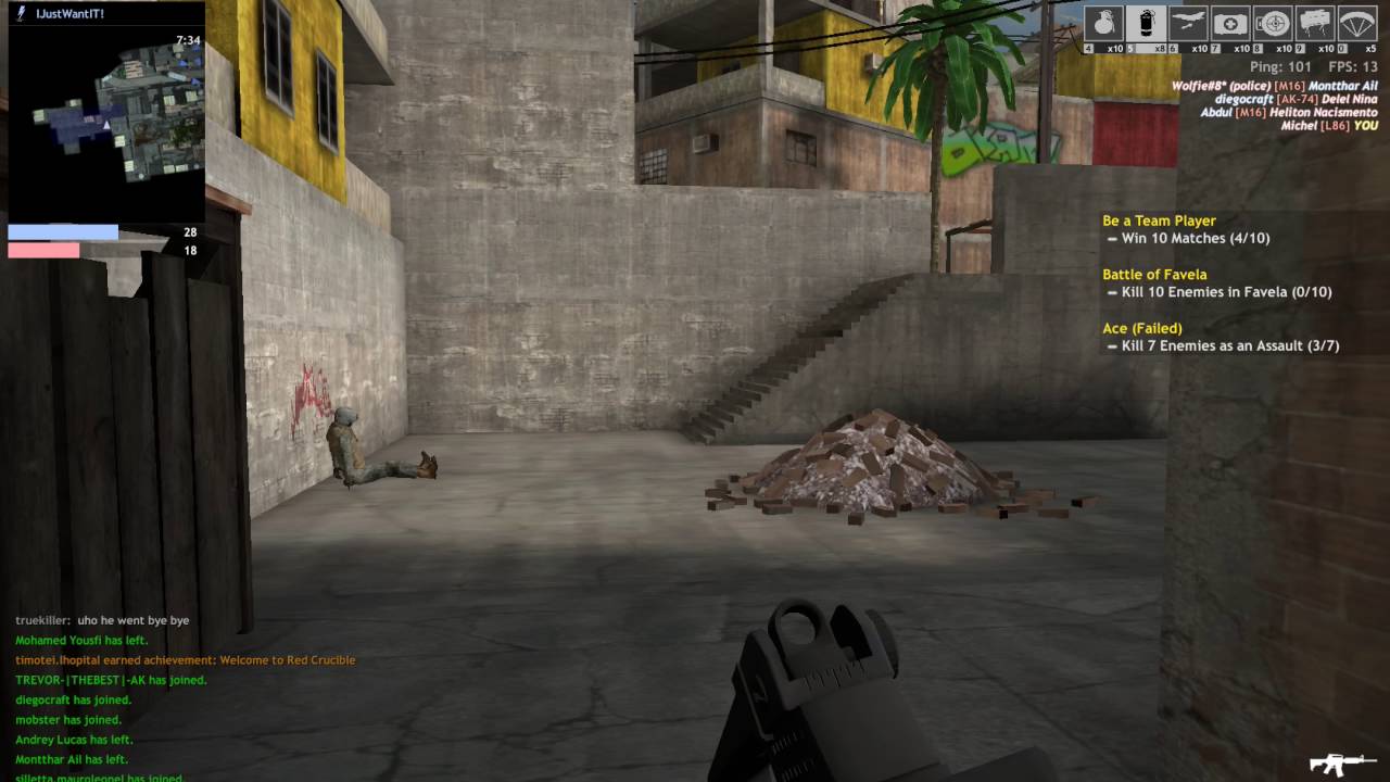 mobster hacking Red Crucible Firestorm