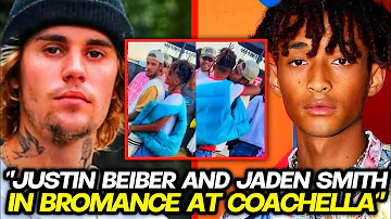 WERE IS HAILEY: Justin Bieber And Jaden Smith Seen In  BROMANCE In Back Stage at COACHELLA