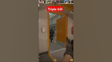 Epic Triple Kill on Nuke | CS2 Premier Careful Push #cs2 #csgo #gaming #cs2moments #cs2clips