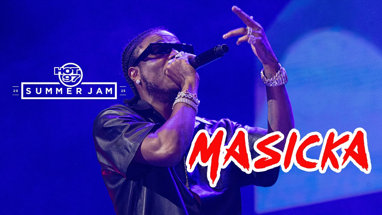Masicka brings vibes to the Summer Jam Stage