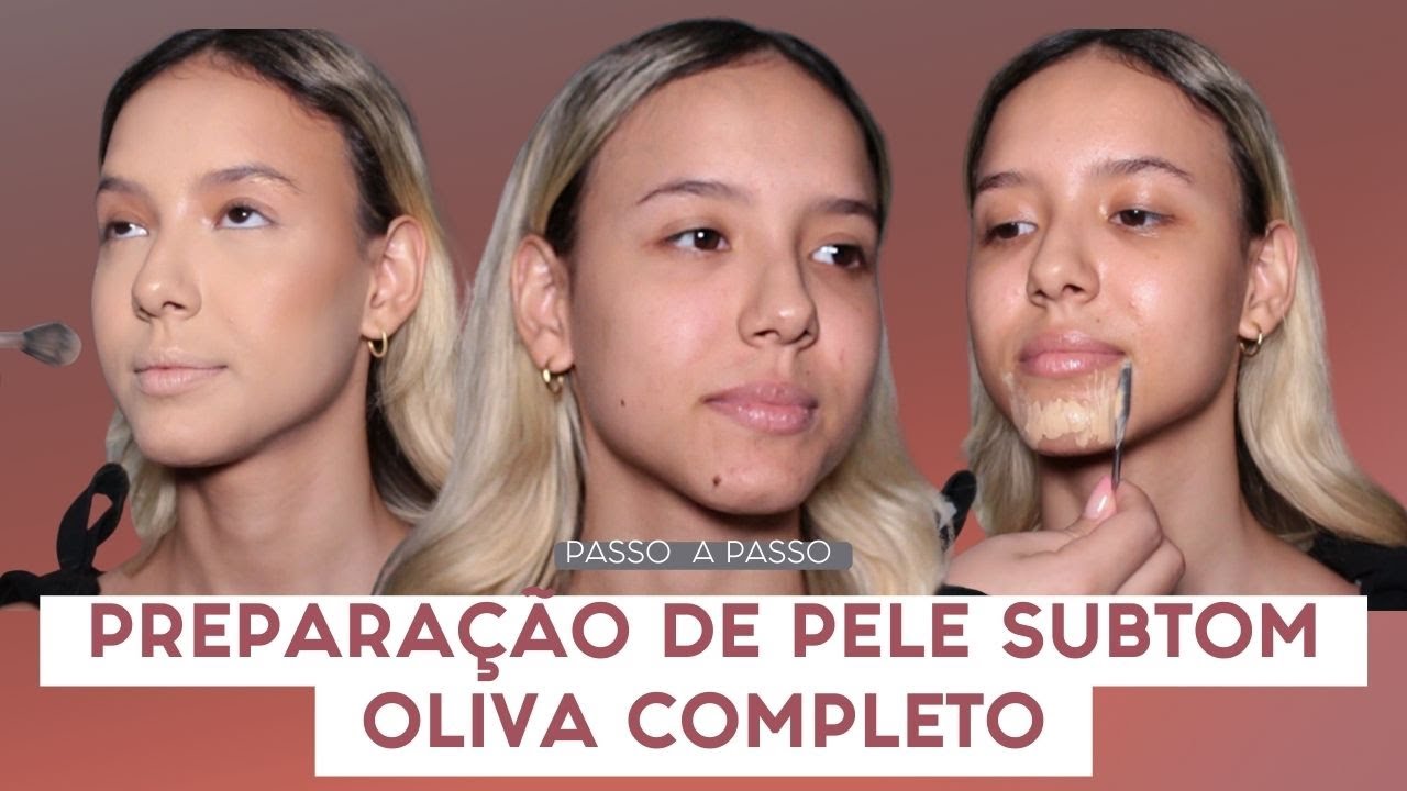 AULA COMPLETA de PREPARAÇÃO DE PELE OLIVA