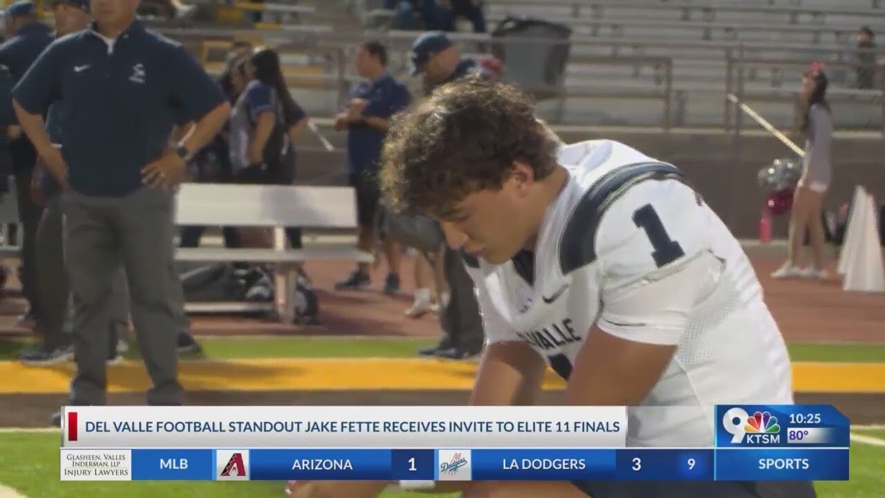 Del Valle football's Jake Fette earns invite to Elite 11 Finals