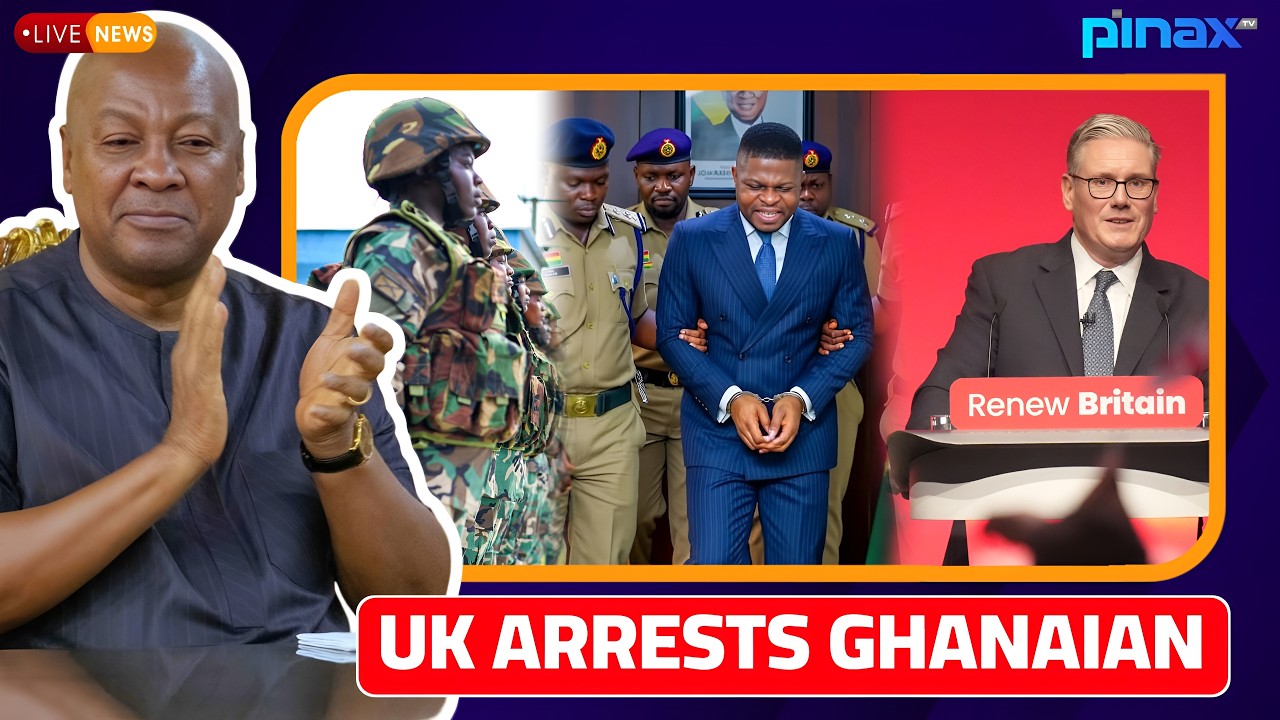 🚨BREAK: MAHAMA PUT ON ALERT AS UK MILITARY ARRESTS NOTORIOUS GHANAIAN IN FRANCE WHO ESCAPED PRISON