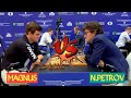 Magnus carlsen vs nikita petrov  fide world rapid  blitz chess championship 2023