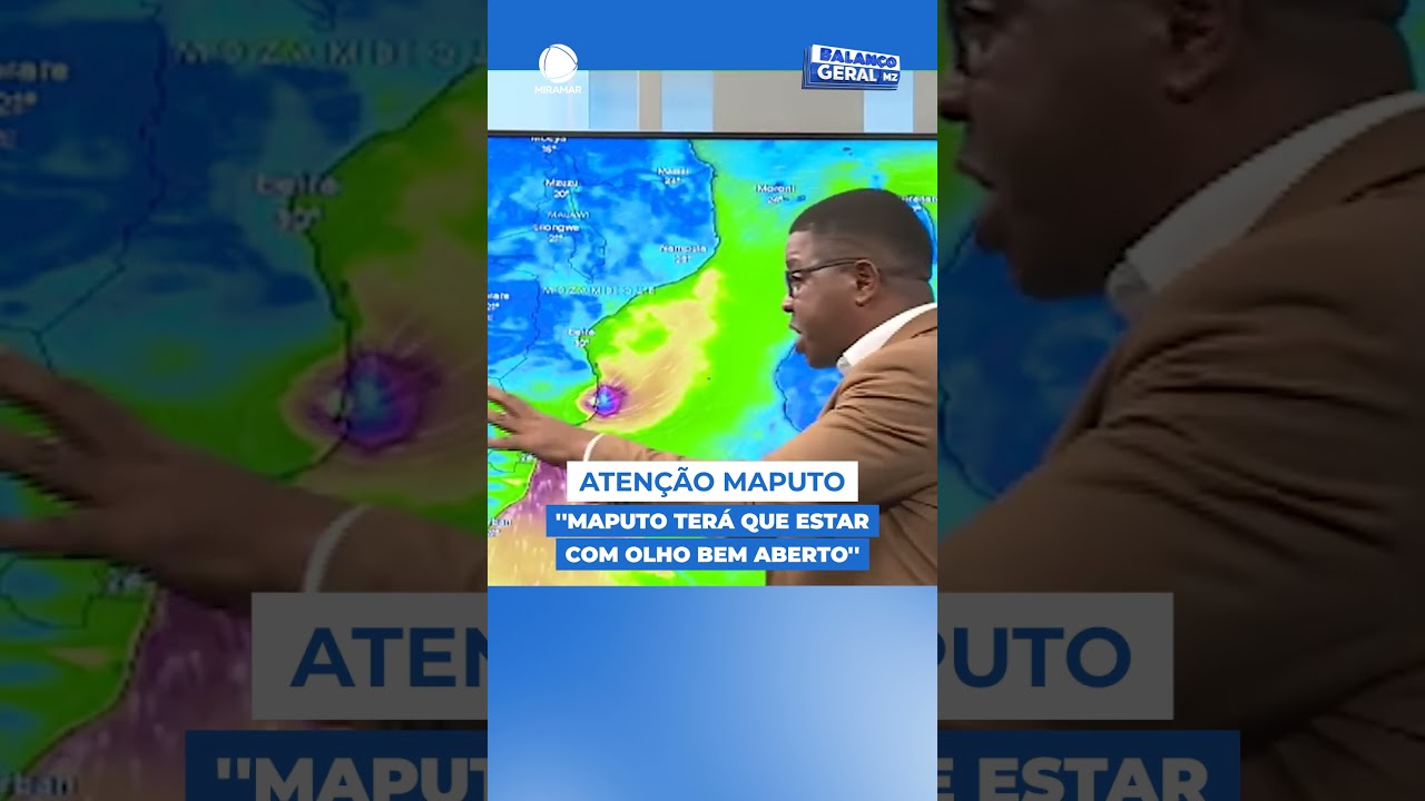 ATENÇÃO MAPUTO: O ciclone Gezani pode visitar Maputo