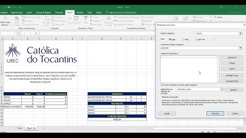 Programação Linear Inteira e Binária - Problema resolvido com Solver (Excel)