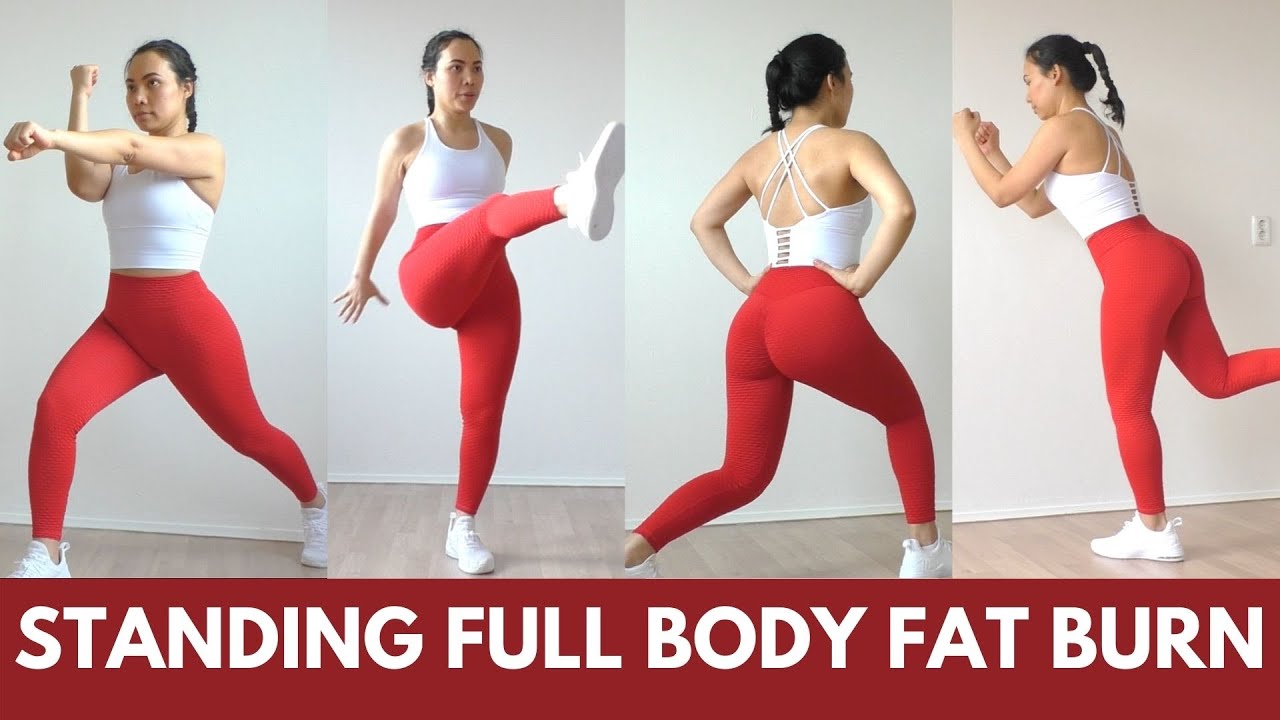 5 IN 1 lower abs, thighs, hips, saddlebag fat & cellulite. Standing