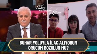 Buhar yoluyla ilaç alıyorum, orucum bozulur mu? - Nihat Hatipoğlu ile İftar 17 Nisan 2021 Resimi