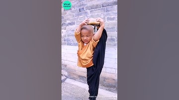 Thumbnail of Only 3 years old! The greatest little Shaolin monk!