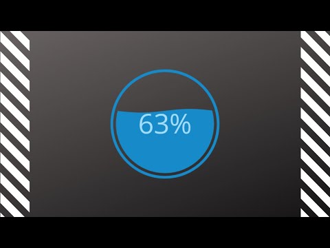 Liquid Fill  Simple CSS Animation Effect