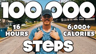 I Tried Walking 100,000 Steps in A Day..