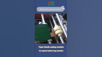 Wholesale twisted rope handles for paper bag making