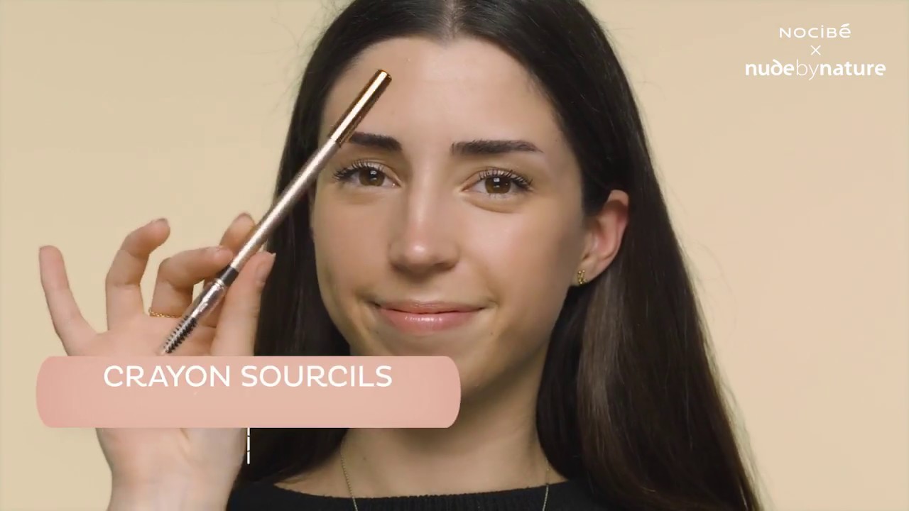 Comment Dessiner Ses Sourcils Au Crayon Nude By Nature Youtube