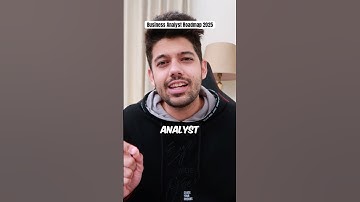 Business Analyst Roadmap 2025 | Hrithik Mehlawat #shorts