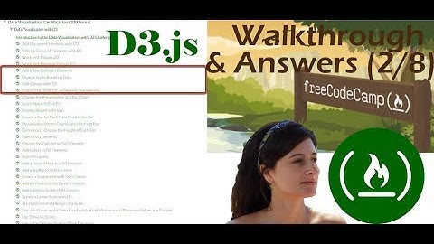 [2/8] D3.JS -- Changing style, adding classes | FreeCodeCamp Challenges