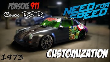 Need for speed 2015 - Porsche 911 Carrera RSR 2.8 (1973) Customization